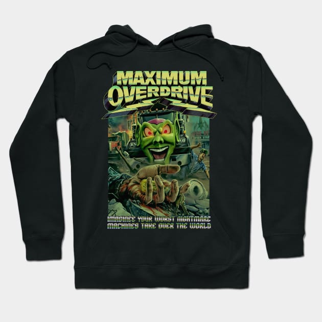 Maximum Overdrive, Classic Horror, (Version 2) Hoodie by The Dark Vestiary